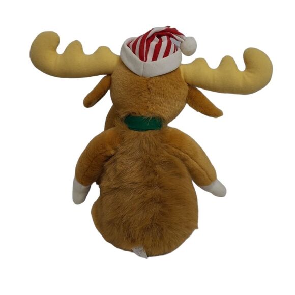 VINTAGE 90s Rocky & Bullwinkle large stuffed animal plush holiday Christmas - Picture 3 of 8